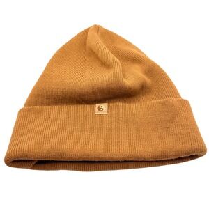 Aeropostale Acrylic Tan Ski Cap Beanie One Size‎ Fits Mos